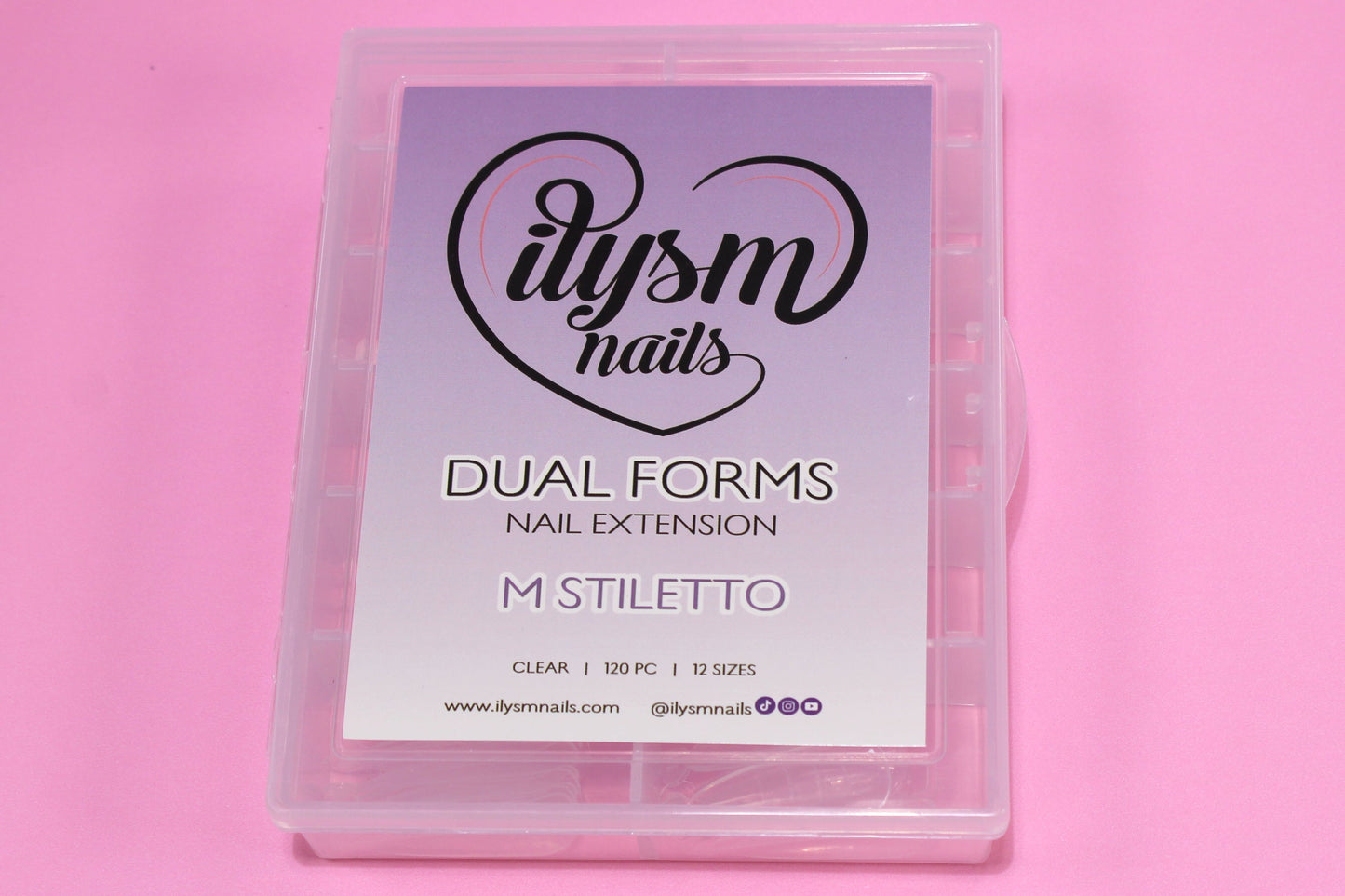 Dual Nail Forms (Medium Stiletto)