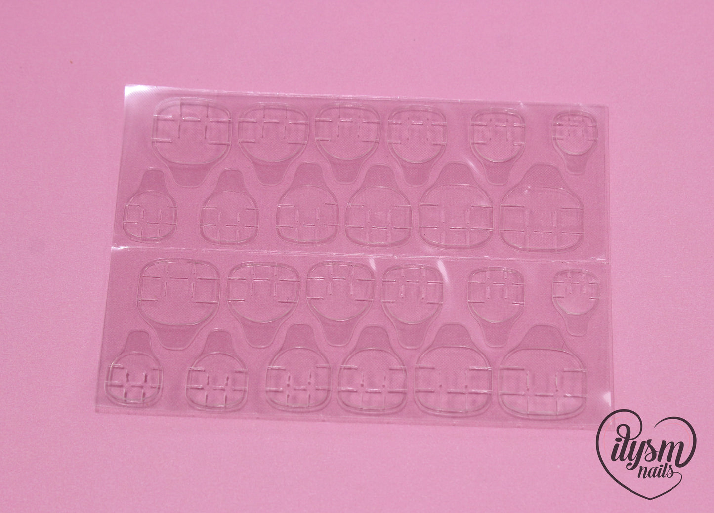 Adhesive Nail Sticker Tabs - 50 Sheets (For Press on Nails)