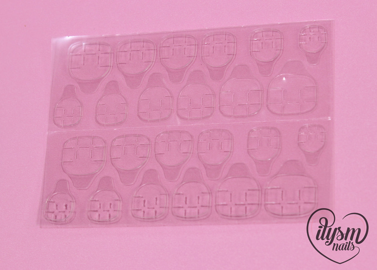 Adhesive Nail Sticker Tabs - 50 Sheets (For Press on Nails)