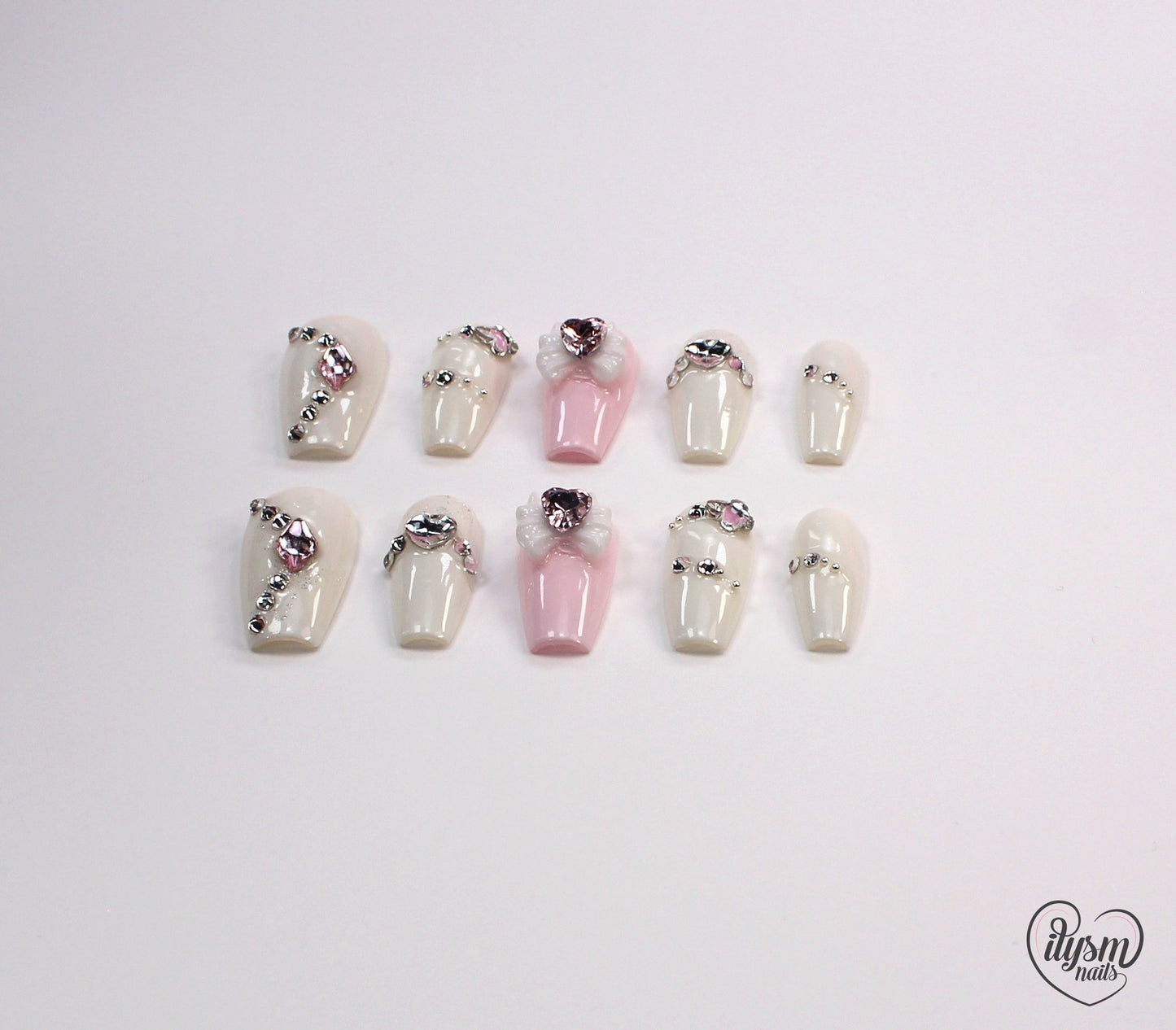 Baby Girl (Handmade Press on Nails) - Summer Collection