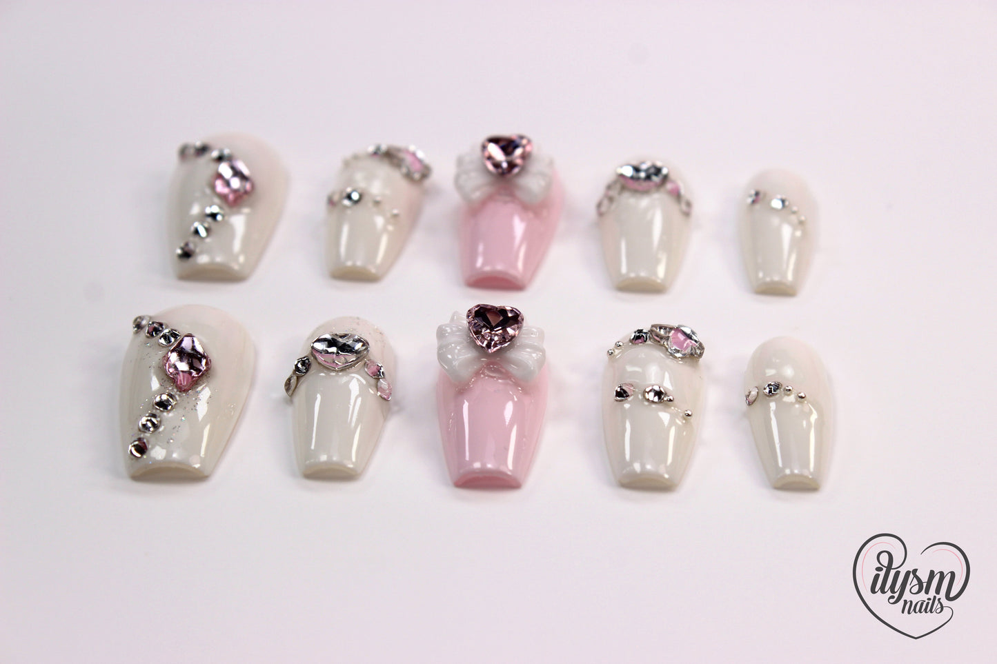 Baby Girl (Handmade Press on Nails) - Summer Collection