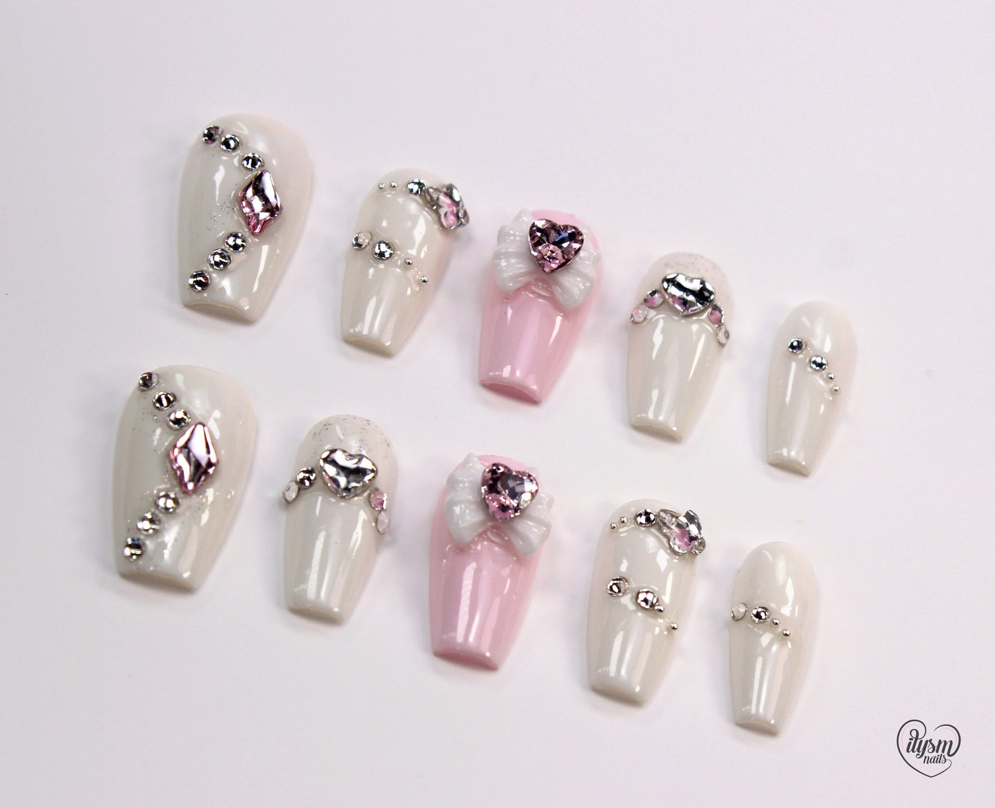 Baby Girl (Handmade Press on Nails) - Summer Collection